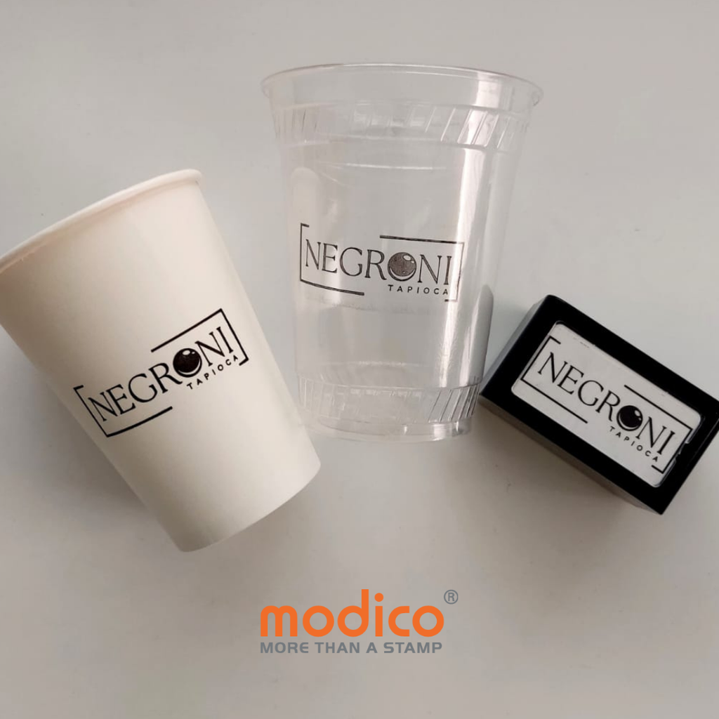 Sello para vaso o contenedor de plástico - mediano