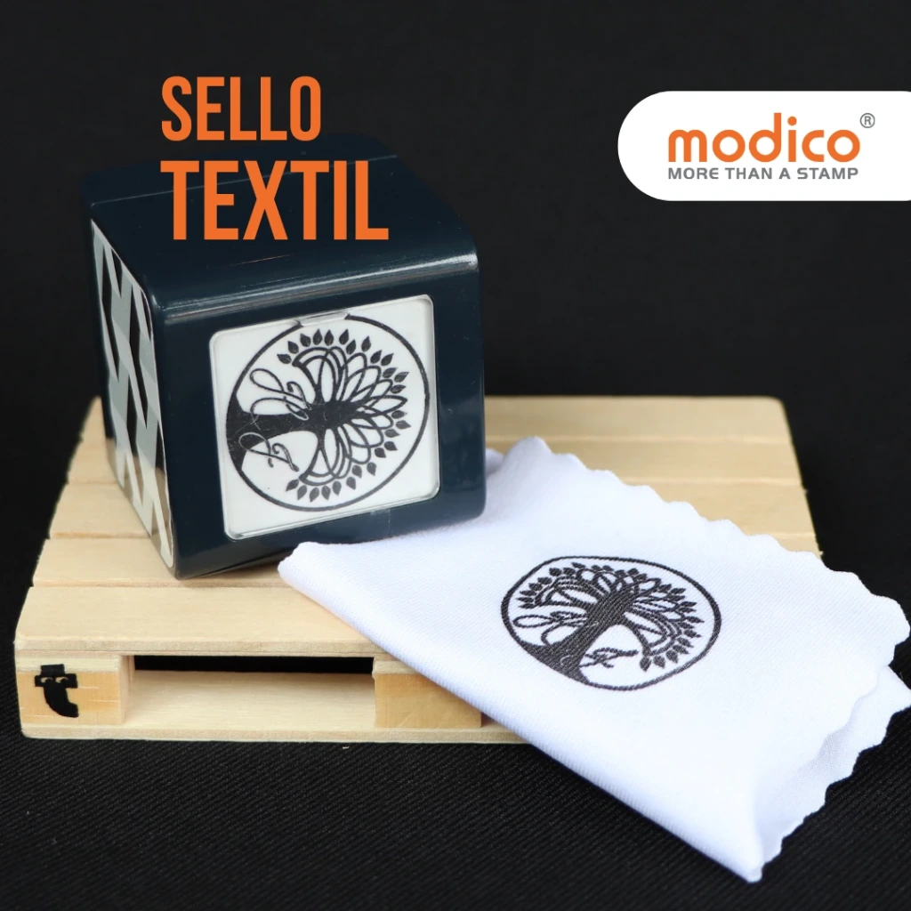 Sello textil (Melon 2, Negro)